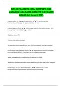 ISDS 7070 ACTUAL EXAM COMPLETE AND ANSWERS 100&percnt; RATED CORRECT SURE PASS&excl;&excl; GRADE A&plus;&vert; Newest 2025