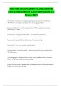 ISDS 7070 EXAM2 COMPLETE AND ANSWERS 100&percnt; RATED CORRECT SURE PASS&excl;&excl; GRADE A&plus;&vert; Newest 2025