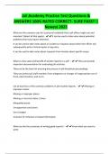 Jail Academy Practice Test Questions & ANSWERS 100&percnt; RATED CORRECT- SURE PASS&excl;&excl; &vert; Newest 2025