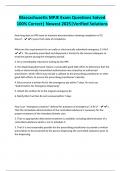 Massachusetts MPJE Exam Questions Solved 100&percnt; Correct&vert; Newest 2025&vert;Verified Solutions