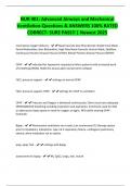 NUR 401&colon; Advanced Airways and Mechanical Ventilation-Questions & ANSWERS 100&percnt; RATED CORRECT- SURE PASS&excl;&excl; &vert; Newest 2025