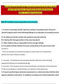 Package deal for RN ATI Mental Health Online Practice Exam Form B and C 2024&sol;2025&rpar; with NGN Questions and Verified Rationalized Answers&comma; 100&percnt; A  Graded Guaranteed
