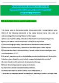 Package deal for ATI RN Mental Health Proctored Exam &lpar;2024-2025&rpar; with NGN Questions and Verified Rationalized Answers&comma; 100&percnt; Guaranteed Pass