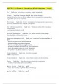 MSCH C216 Exam 1&colon; Questions With Solutions &lpar;100&percnt;&rpar;
