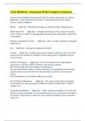 C216 Midterm&ndash; Questions With Complete Solutions 