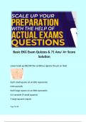Basic EKG Exam Quizzes & 71 Ans&sol; A&plus; Score Solution 