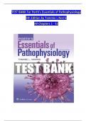 Porth's Essentials of Pathophysiology 5th Edition Test Bank
