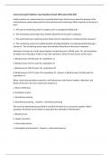 Acute Intracranial Problems- Exam Questions Solved 100&percnt; Latest 2024-2025