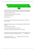 ART 100 Exam Prep Questions Solved 100&percnt; Correct&vert; Verified Solutions-Newest Update 2025