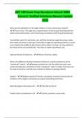 ART 100 Exam Prep Questions Solved 100&percnt; Correct&vert; Verified Solutions-Newest Update 2025