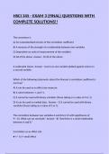 HSCI 345 - EXAM 3 &lpar;FINAL&rpar; QUESTIONS WITH COMPLETE SOLUTIONS&excl;&excl;