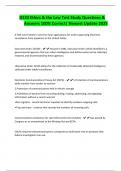 D333 Ethics & the Law Test Study Questions & Answers 100&percnt; Correct&vert; Newest Update 2025