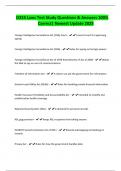 D333 Laws Test Study Questions & Answers 100&percnt; Correct&vert; Newest Update 2025