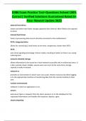 D386 Exam Practice Test&ndash;Questions Solved 100&percnt; Correct&vert; Verified Solutions Guaranteed Rated A&plus; Pass- Newest Update 2025