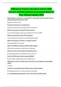 D386 Exam Practice&ndash;Questions Solved 100&percnt; Correct&vert; Verified Solutions Guaranteed Rated A&plus; Pass- Newest Update 2025