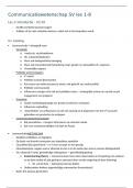 Samenvatting -  Communicatiewetenschap &lpar;1100PSWCOM&rpar;