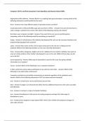 Computer 105 Pre and Post Assessment  Exam Questions and Answers Solved 100&percnt;
