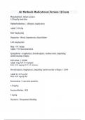 Air Methods Medications &lpar;Version 1&rpar; Exam