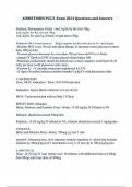 AIRMETHODS PCG'S -Exam 2024 Questions and Answers