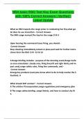 NRA basic RSO Test Key Exam Questions with 100&percnt; Correct Answers &vert; Verified &vert; Latest Update