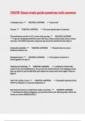 NRFSP Exam study guide questions with answers