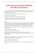 ALSO online pre-assessment 2024&sol;2025 with 100&percnt; correct answers