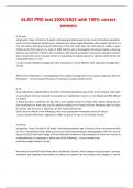 ALSO PRE PACKAGE DEAL QUESTIONS AND ANSWERS WITH VERIFIED SOLUTIONS UPDATED 2025