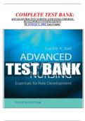 COMPLETE TEST BANK&colon; ADVANCED PRACTICE NURSING&colon; ESSENTIALS FOR ROLE DEVELOPMENT FOURTH EDITION BY LUCILLE A&period; JOEL Latest Update&period;