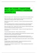 ANAT 201 EXAM 1 QUESTIONS WITH 100&percnt; CORRECT ANSWERS &lpar;GRADED A&plus;&rpar;