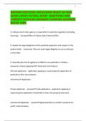 INDIANA PESTICIDE APPLICATOR RIGHT OF WAY EXAM LATEST ACTUAL EXAM  QUESTIONS AND CORRECT DETAILED ANSWERS &lpar;VERIFIED ANSWERS RATED 100&percnt;