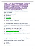 &lbrace;NGN&rcub; ATI RN VATI COMPREHENSIVE PREDICTOR 2025 FORM A&comma;B&C VATI RN COMPREHENSIVE PREDICTOR EXAM 2025-2026 QUESTIONS AND CORRECT VERIFIED ANSWERS &sol;100&percnt; PASS SOLUTION &sol; ALREADY GRADED A&plus;