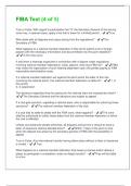 FIBA Test &lpar;4 of 5&rpar;  Questions With Correct Solutions&comma; Already Passed&excl;&excl;