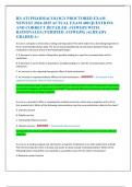 RN ATI PHARMACOLOGY PROCTORED EXAM NEWEST 2024-2025 ACTUAL EXAM 400 QUESTIONS AND CORRECT DETAILED ANSWERS WITH RATIONALES &lpar;VERIFIED ANSWERS&rpar; &vert;ALREADY GRADED A&plus; 