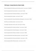 YN3 Exam&colon; Comprehensive Study Guide