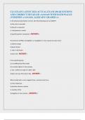 CLS EXAM LATEST 2024 ACTUAL EXAM 180 QUESTIONS  AND CORRECT DETAILED ANSWERS WITH RATIONALES &lpar;VERIFIED ANSWERS&rpar; &vert;ALREADY GRADED A&plus; 
