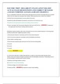 SOS NERC PREP - RELIABILITY EXAM LATEST 2024-2025 ACTUAL EXAM 200 QUESTIONS AND CORRECT DETAILED ANSWERS &lpar;VERIFIED ANSWERS&rpar; &vert;ALREADY GRADED A&plus;  
