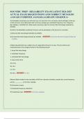 SOS NERC PREP - RELIABILITY EXAM LATEST 2024-2025 ACTUAL EXAM 200 QUESTIONS AND CORRECT DETAILED ANSWERS &lpar;VERIFIED ANSWERS&rpar; &vert;ALREADY GRADED A&plus;  