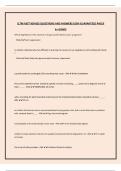 CLTM ASET 500-825 &lpar;QUESTIONS AND ANSWERS 100&percnt; GUARANTEED PASS&excl;&rpar; A&plus; GRADE