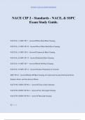 NACE CIP 2 - Standards - NACE&comma; & SSPC Exam Study Guide&period;