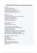 COTC NURS 215 OB Module 2 Exam Complete Study Guide