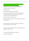Texas Penal Code Exam Questions and Answers Latest Updated 2024&sol;2025 &lpar;Verified&rpar;