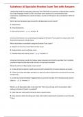 Salesforce AI Specialist Practice Exam Test with Answers