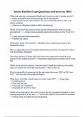 Ammo Handler Exam Questions and Answers 2024