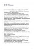 BHS 175 exam QUESTIONS WITH DETAILED VERIFIED ANSWERS 2025&sol;2026  &lpar;100&percnt; CORRECT ANSWERS&rpar; &sol;ALREADY GRADED A&plus;