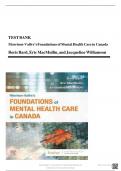 Test Bank - Morrison-Valfre&rsquo;s Foundations of Mental Health Care in Canada&comma; 1st Edition &lpar;Boris Bard-2022&rpar;perfect and latest solution
