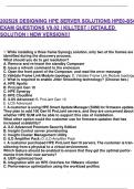 2025&vert;26 DESIGNING HPE SERVER SOLUTIONS HPE0-S54 EXAM QUESTIONS V9&period;02 &vert; KILLTEST &vert; DETAILED SOLUTION &vert; NEW VERSION&excl;&excl;&excl;