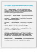 CFEI Study Guide questions with answers