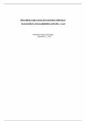 PRFA-MKM1 TASK 2&colon; M & L DEVELOPMENT PROGRAM MANAGEMENT AND LEADERSHIP CAPSTONE &mdash; C210&vert;Latest Update with complete solution
