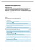 RSV HESI Case Study with Answers 2025