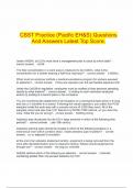 CSST Bundled Exam verified and updated brand new&excl;&excl;&excl;